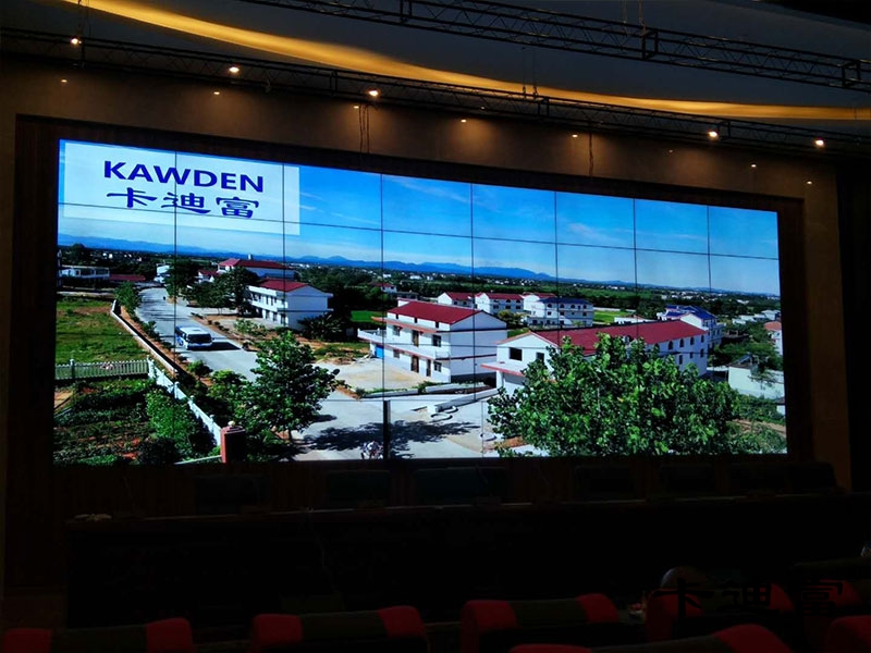 40块前维护支架拼接屏案例图 40块前维护支架拼接屏案例图