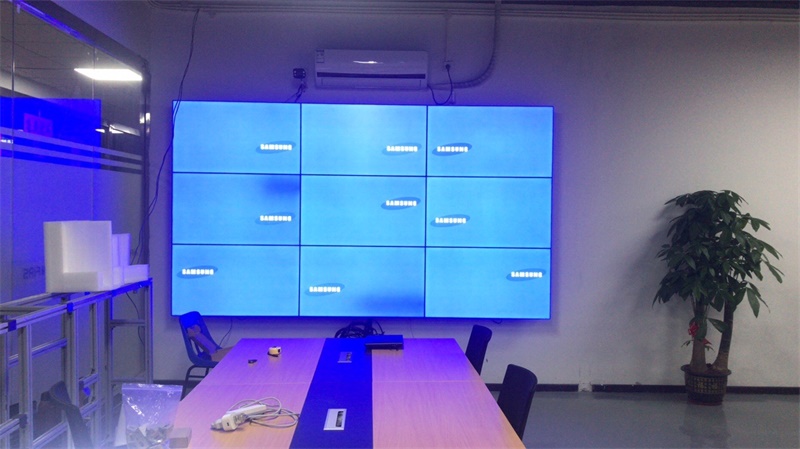 49寸3.5mm3X3拼接屏案例图片3 49寸3.5mm3X3拼接屏案例图片3