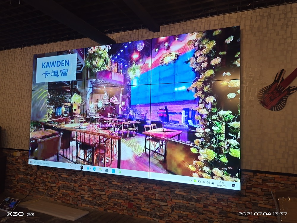 山东烟台音乐主体餐吧拼接屏 山东烟台音乐主体餐吧拼接屏