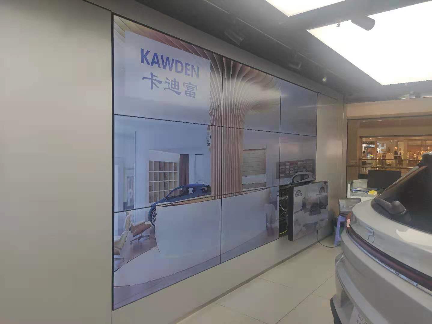 福建福州汽车4S店拼接屏展示图片3 福建福州汽车4S店拼接屏展示图片3