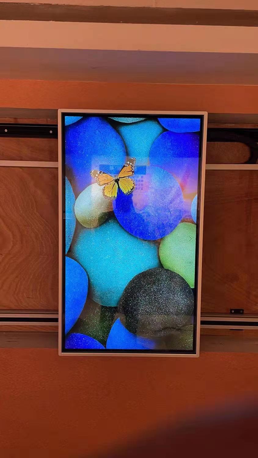 江西抚州新型多媒体滑轨屏展示案例 江西抚州新型多媒体滑轨屏展示案例