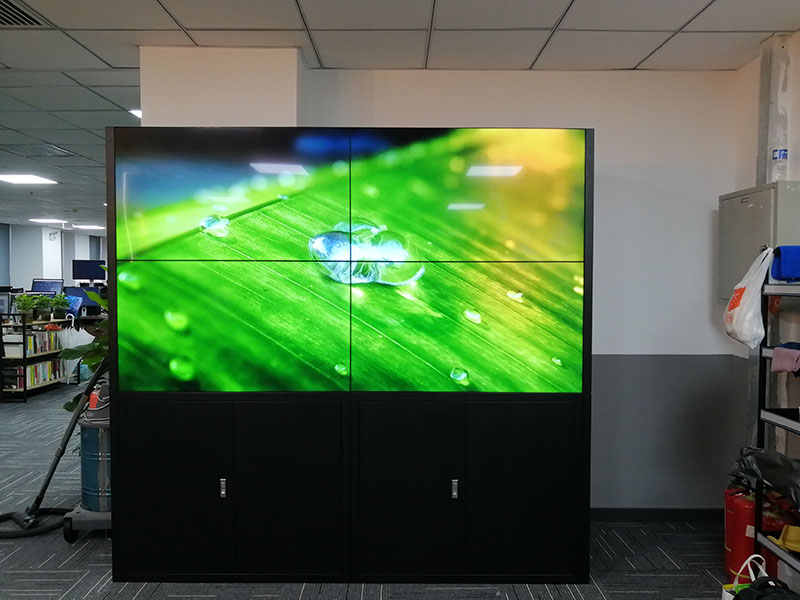 49寸3.5MM 2X2 机柜支架安装大屏幕拼接屏 49寸3.5MM 2X2 机柜支架安装大屏幕拼接屏