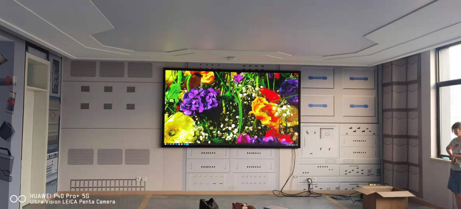 温州市新城实验学校P3全彩屏案例图片 温州市新城实验学校P3全彩屏案例图片