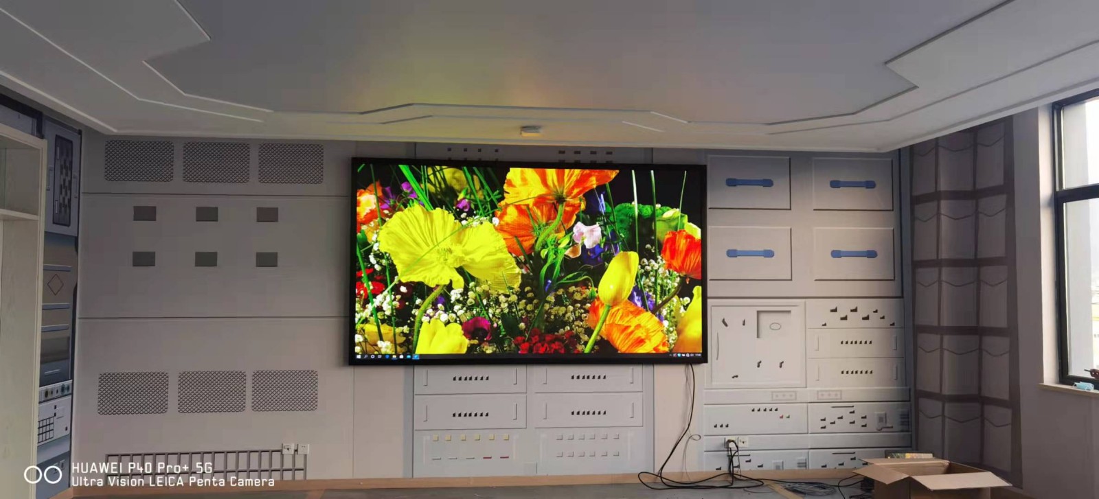 温州市新城实验学校P3全彩屏案例图片 温州市新城实验学校P3全彩屏案例图片