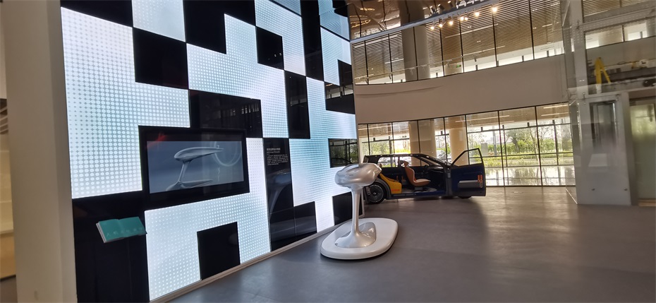 广汽集团科技展厅数字展厅一角 广汽集团科技展厅数字展厅一角
