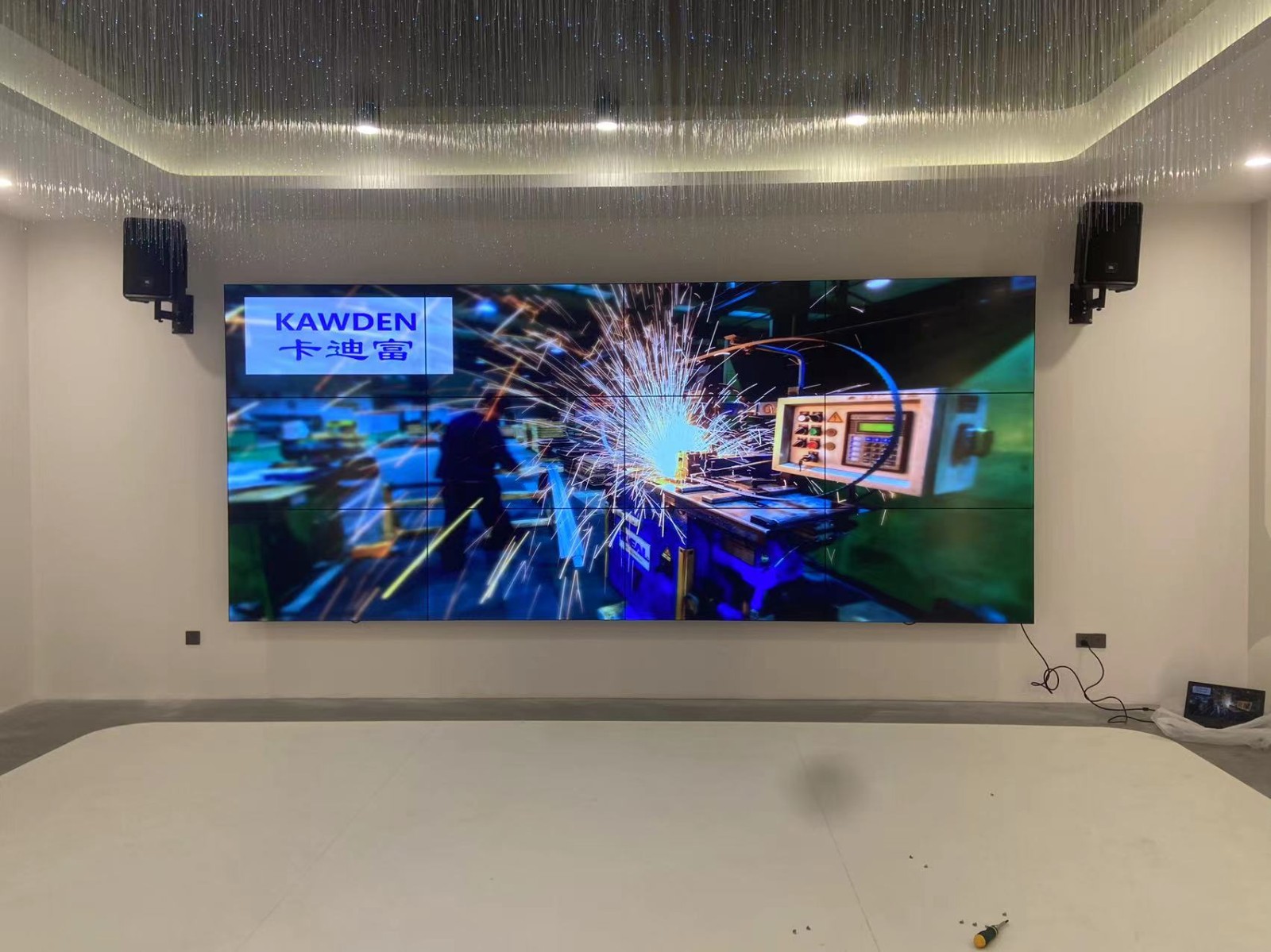 新材料科技展厅大屏拼接屏 新材料科技展厅大屏拼接屏