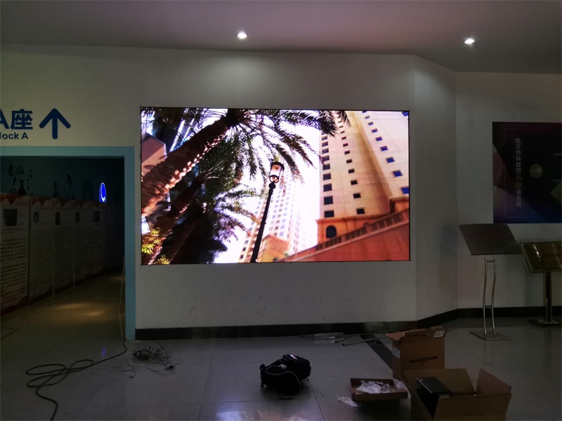 全彩屏led显示屏之山东临沂科技馆案例图片5 全彩屏led显示屏之山东临沂科技馆案例图片5