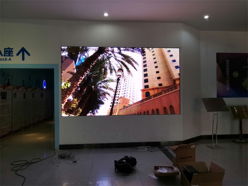 全彩屏led显示屏之山东临沂科技馆案例图片7 全彩屏led显示屏之山东临沂科技馆案例图片7