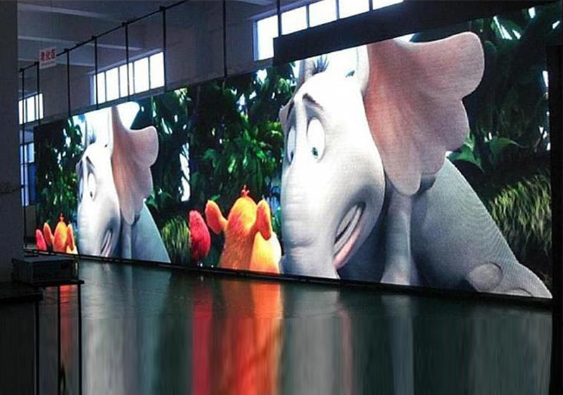 室内全彩屏展示图 室内全彩屏展示图