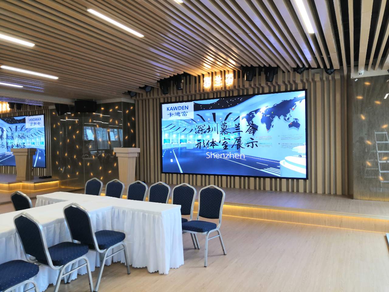 深圳南山形体室内P2.5LED显示屏展示图片 深圳南山形体室内P2.5LED显示屏展示图片