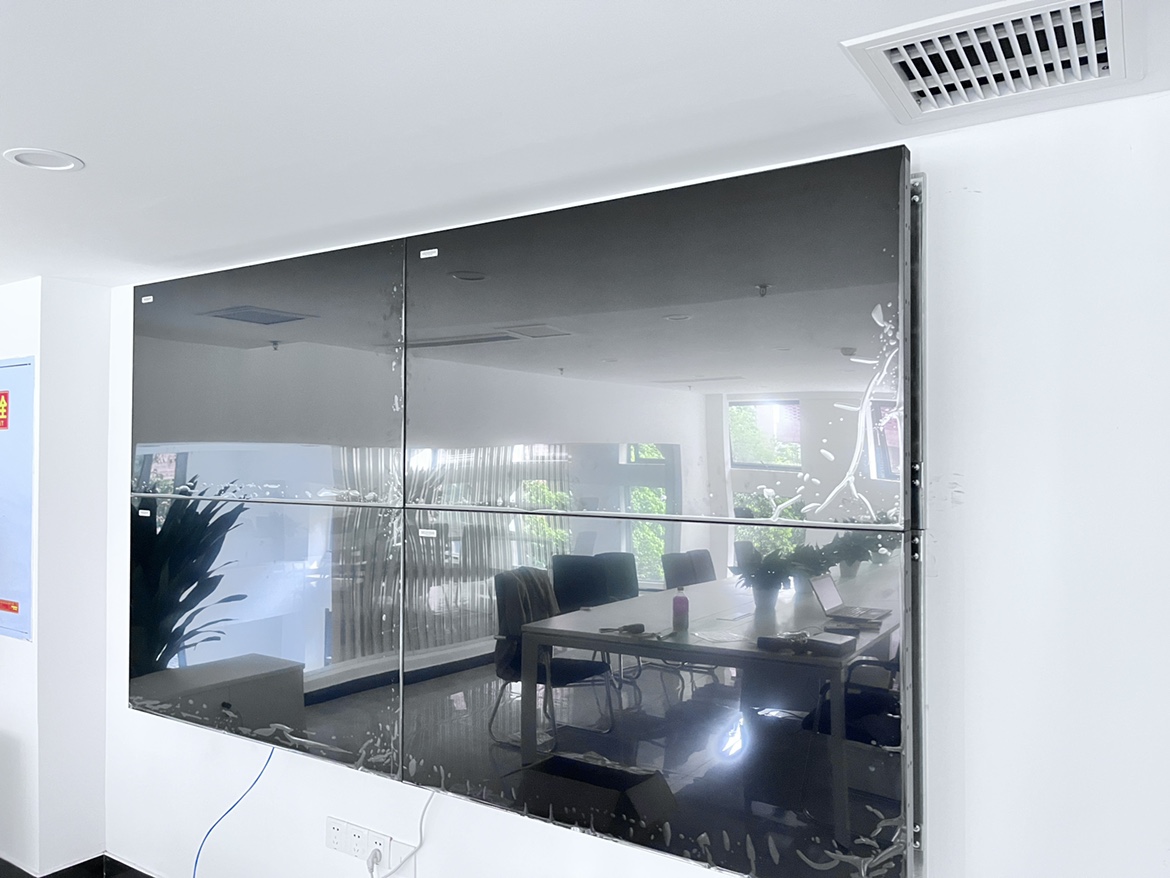 55寸3.5mm2行2列前维护液压支架安装拼接屏 55寸3.5mm2行2列前维护液压支架安装拼接屏