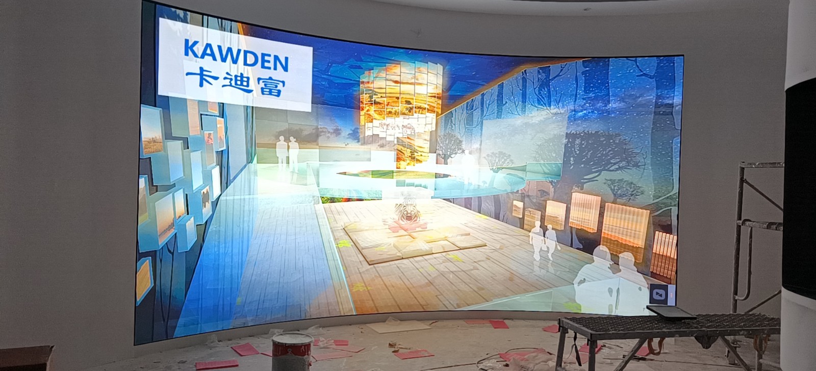 P1.86188金宝搏盘口
弧形屏支架安装5.76米*2.88米 P1.86188金宝搏盘口
弧形屏支架安装5.76米*2.88米