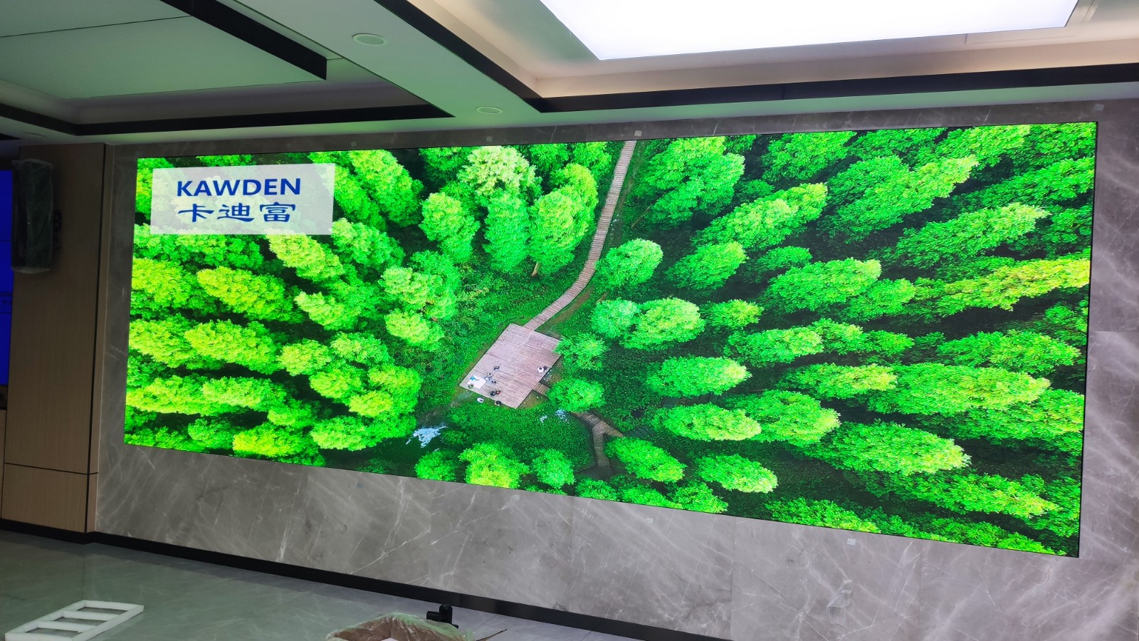 山东济南林草展示P2全彩屏大屏案例图片 山东济南林草展示P2全彩屏大屏案例图片