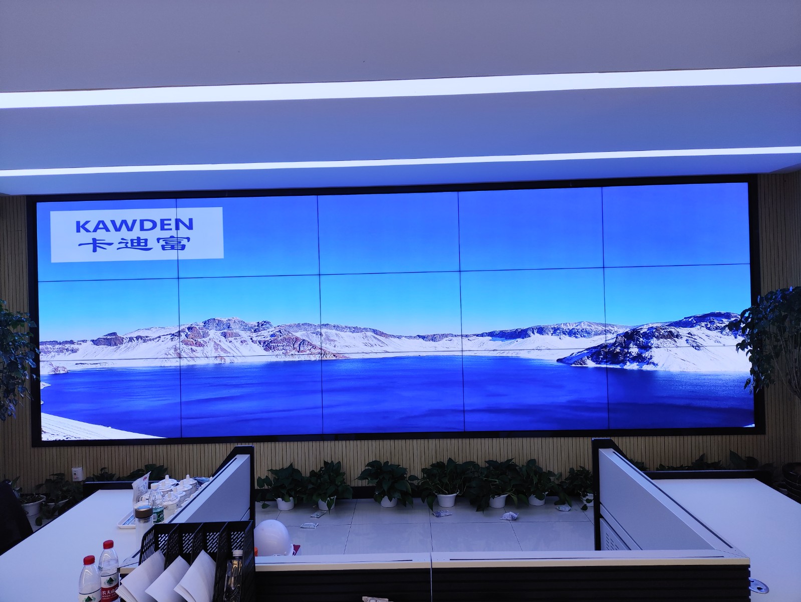 北京市海淀区马坊消防站的展示拼接屏3x5 北京市海淀区马坊消防站的展示拼接屏3x5