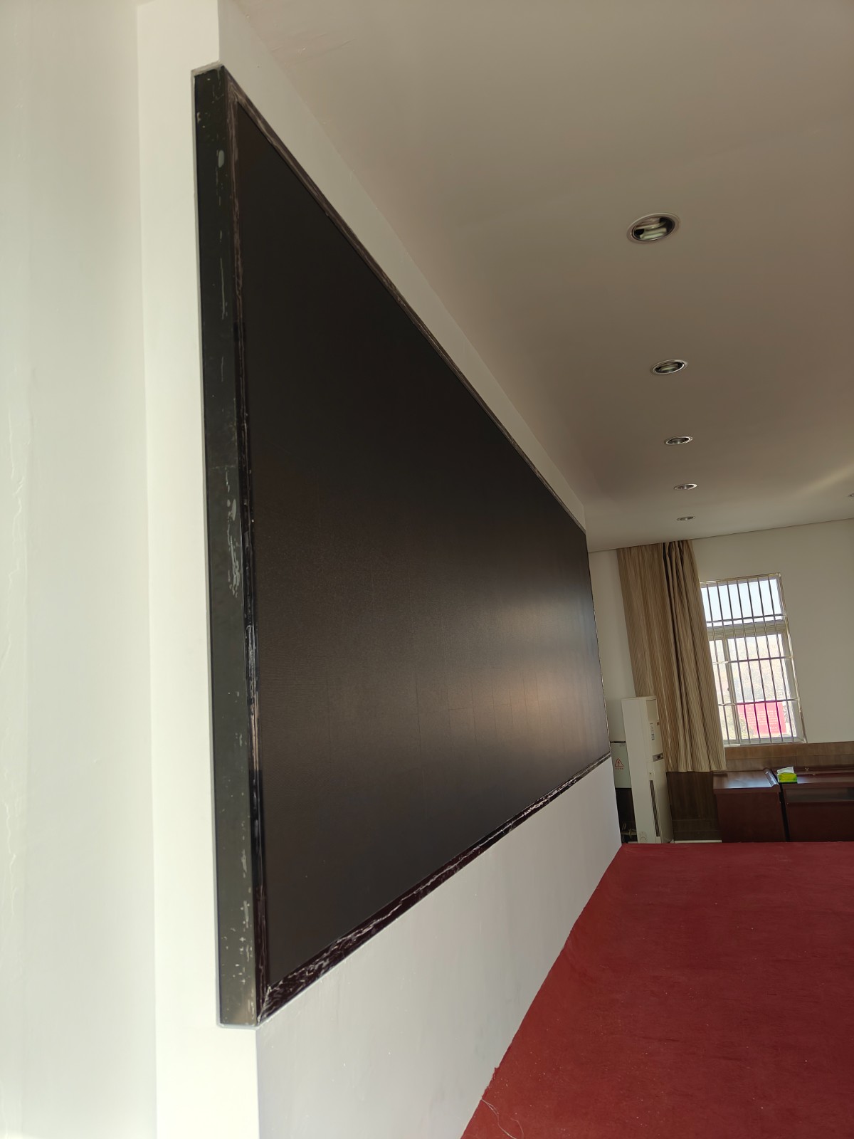 江苏徐州市某单位会议室项目P1.86LED室内全彩显示屏 江苏徐州市某单位会议室项目P1.86LED室内全彩显示屏