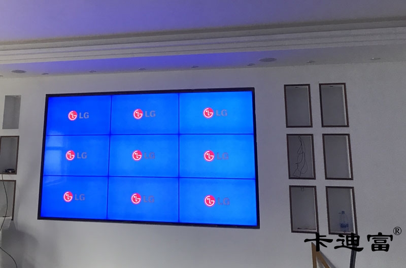 46寸内嵌式拼接屏案例图
