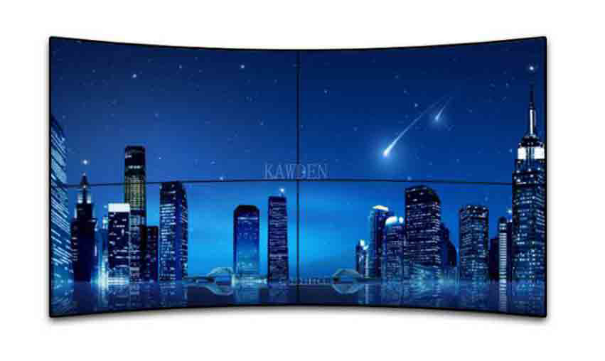 曲面拼接屏案例图