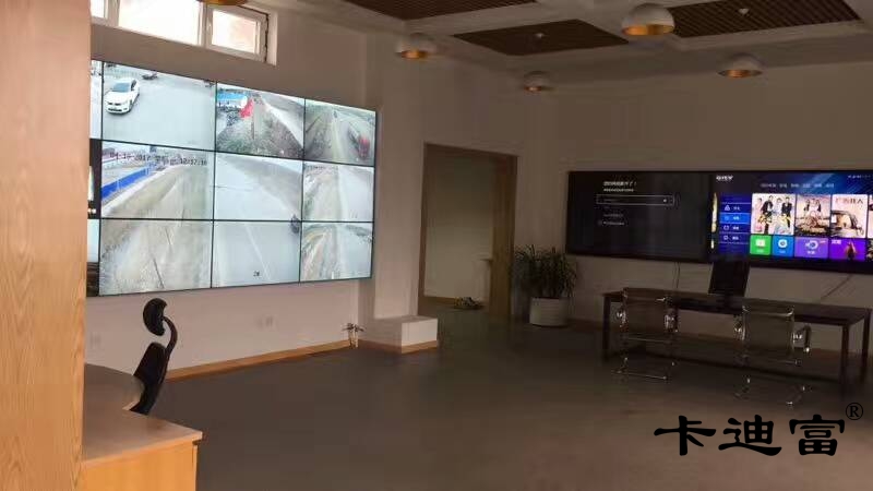 天津道路管理液晶拼接大屏监控效果图