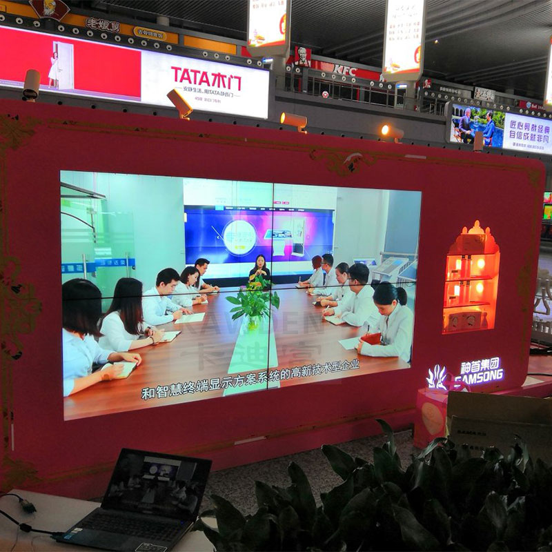宁波lcd拼接屏展示案例图