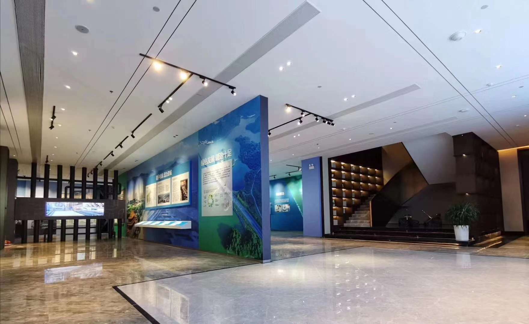 led屏效果图，室内LED显示屏大屏竣工，顺利验收图片4