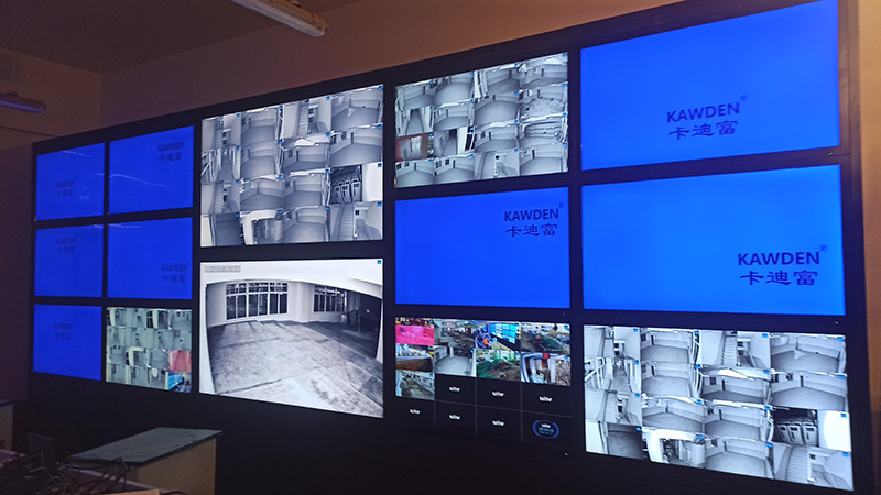 阿坝州高级中学监控室监视拼接大屏图片1