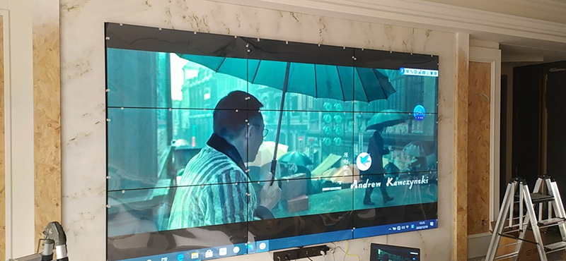 山东济南家庭影院55寸3x5188bet金宝搏亚洲下载最佳选择安装现场图片3