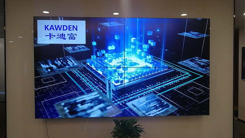 拼接屏壁挂安装案例图片5