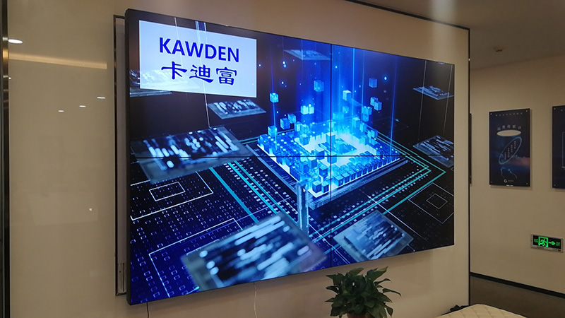 拼接屏壁挂安装案例图片6