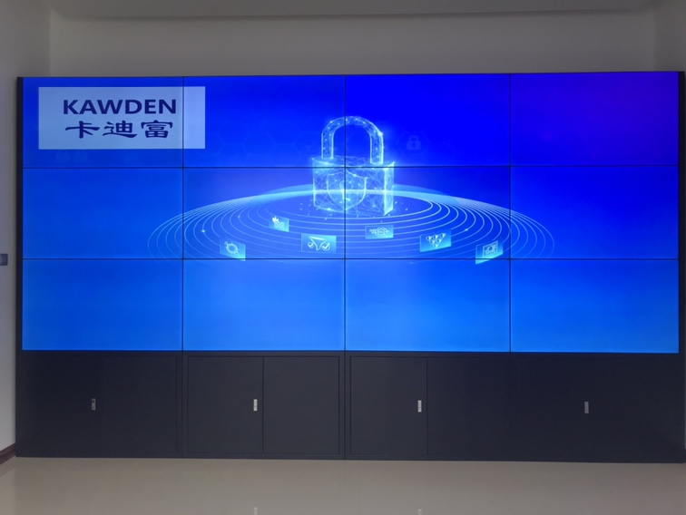 河北沧州55寸3.5mm拼接大屏图片