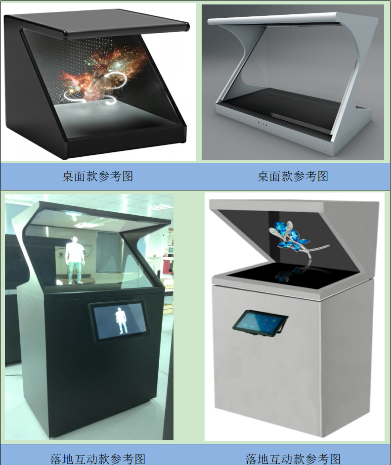 40寸180°3D全息展示柜 40寸180°3D全息展示柜
