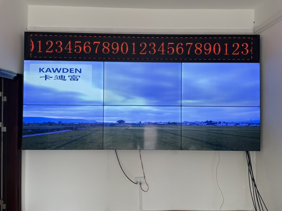 监控展示49寸3.5mm2X3壁挂188bet金宝搏亚洲下载最佳选择