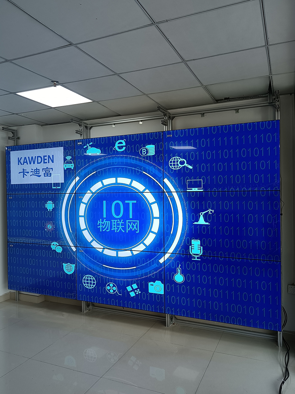 55寸3.5MM188bet金宝搏亚洲下载最佳选择展示墙