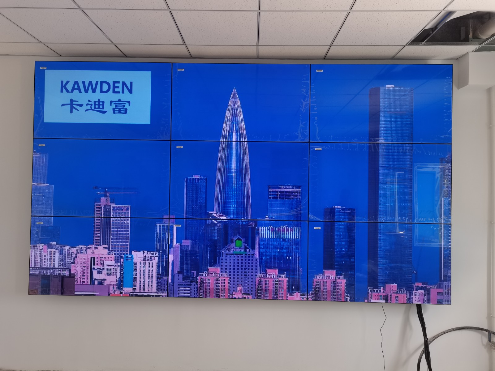 山西省太原市55寸3.5MM3x3壁挂188bet金宝搏亚洲下载最佳选择