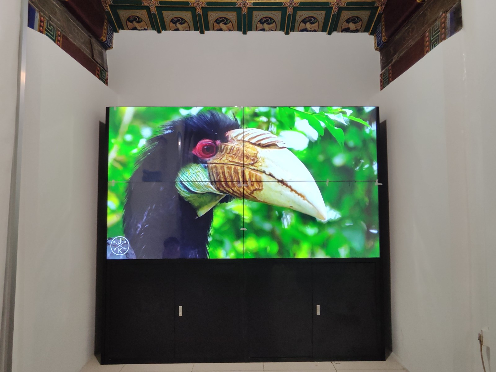 北京大观园55寸三合一机柜2X2188bet金宝搏亚洲下载最佳选择（安防监控大屏）