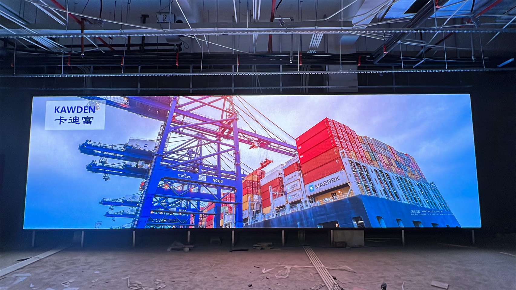 P2.5LED显示屏展示案例图片