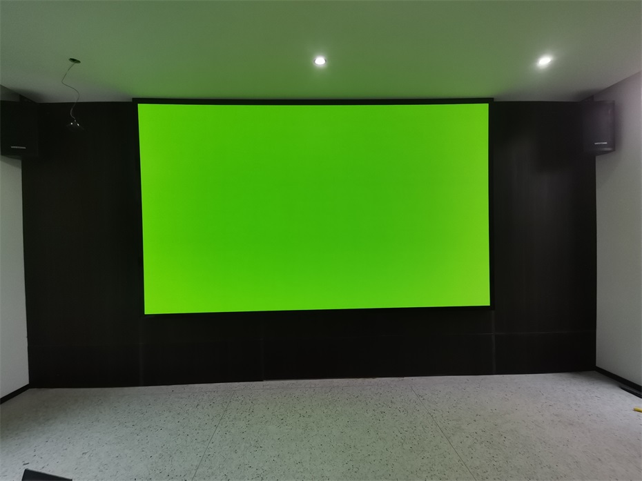 浙江省宁波市P1.86led显示屏3.52X2.08米展示大屏色彩饱满