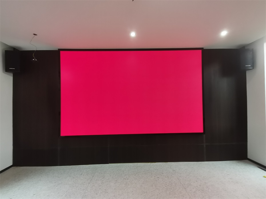 浙江省宁波市P1.86led显示屏3.52X2.08米色彩鲜艳