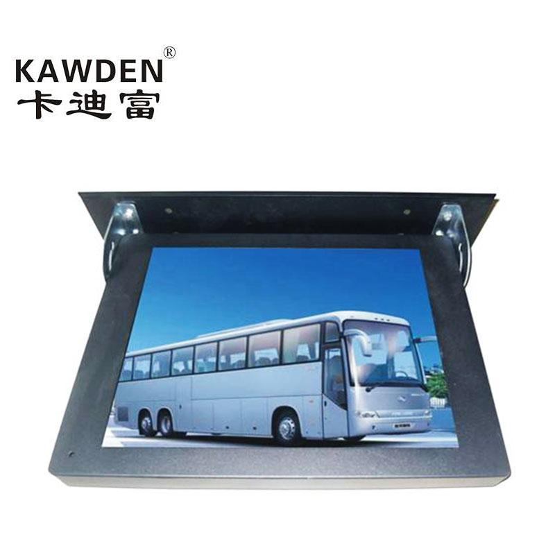 15寸/22寸车载广告机价格 吸顶及前后折式3g网络播放器厂家