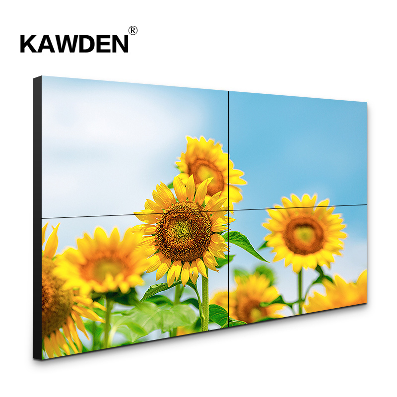 KAWDEN seamless LCD splicing screen security monitoring TV wall HD large screen