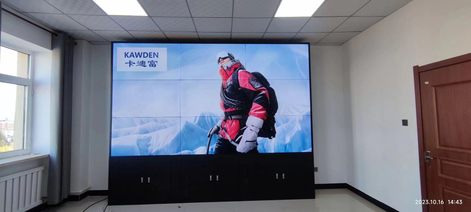 吉林蛟河市住建局项目55寸0.88mm3x3MM188bet金宝搏亚洲下载最佳选择