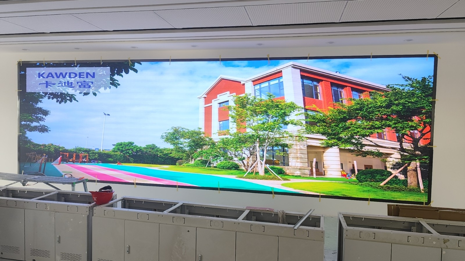 19.20平方led大屏安防监控led大屏