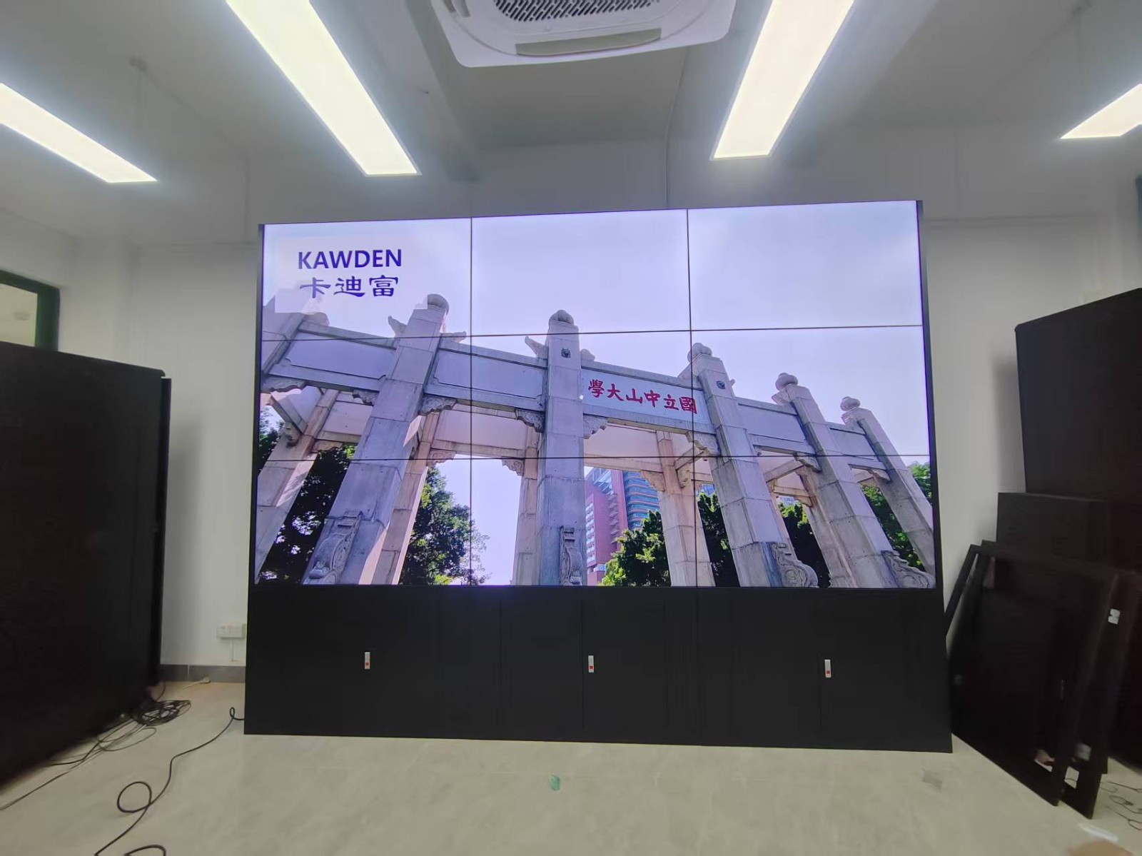 55寸3.5MM3×3拼接屏