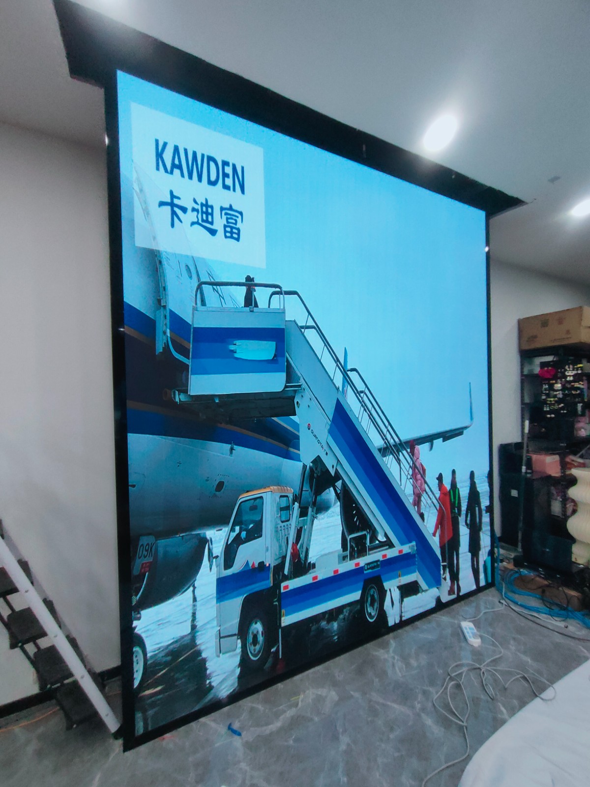 卡迪富led显示屏直播屏