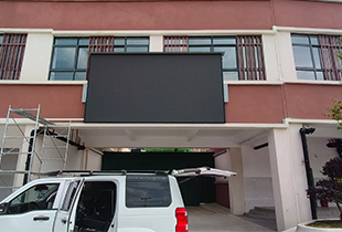 贵州黔南都匀启航学校户外P4led显示屏方案