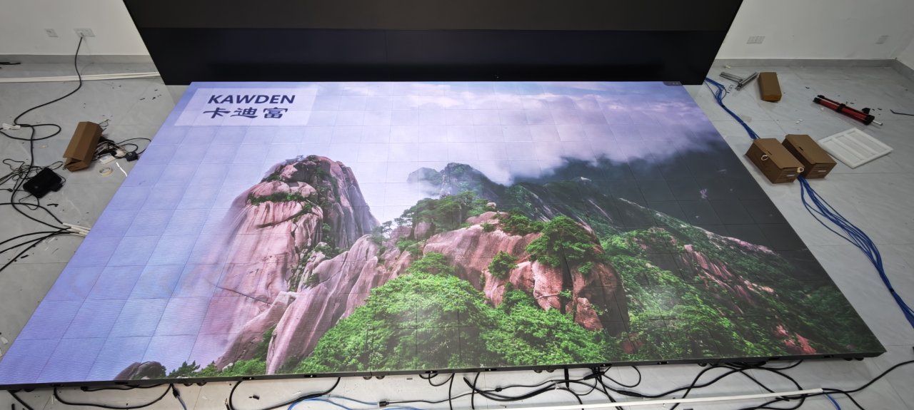 地砖屏幕案例视频3X5 15平方